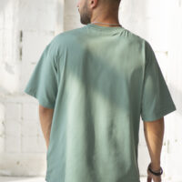 olive color christian t-shirt