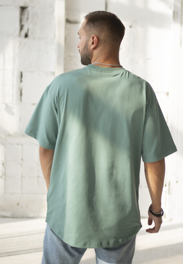 olive color christian t-shirt