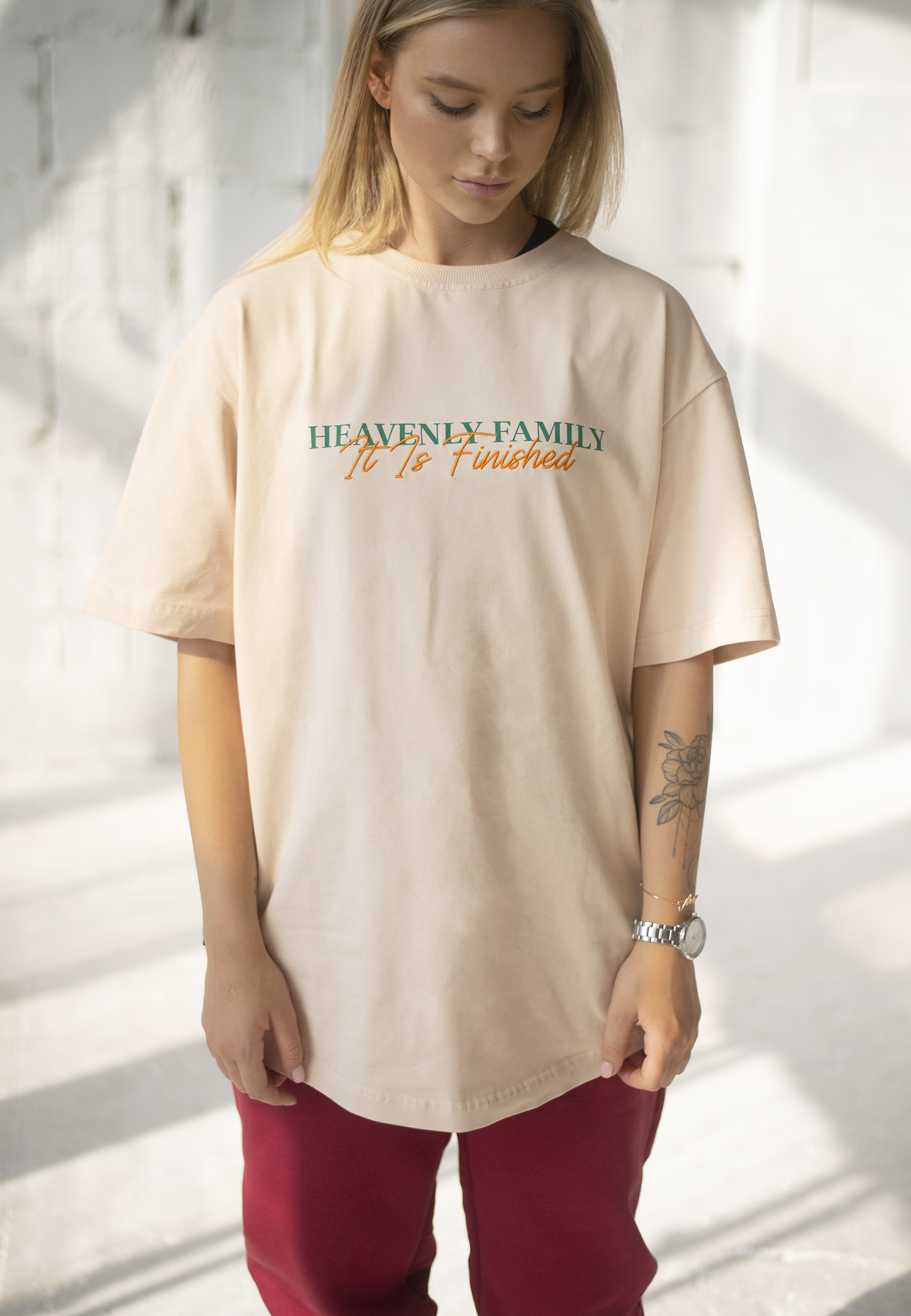 beige christian t-shirt