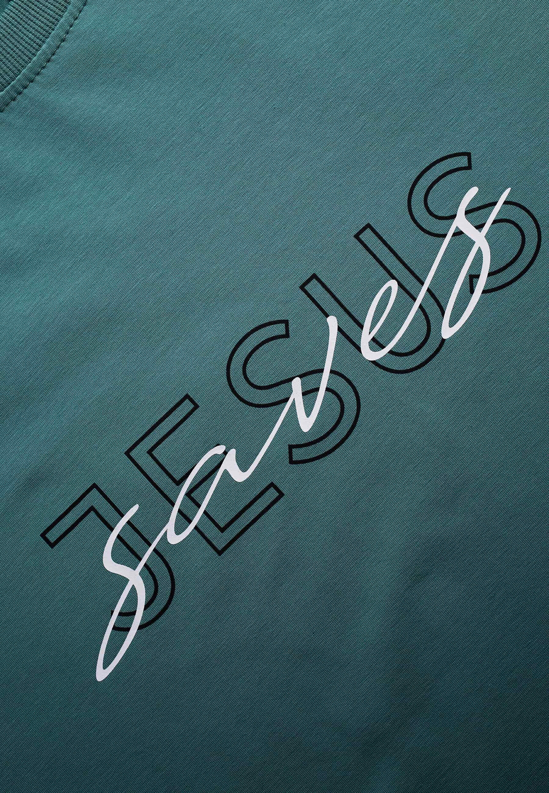 Jesus Saves Green TShirt1 green christian t-shirt