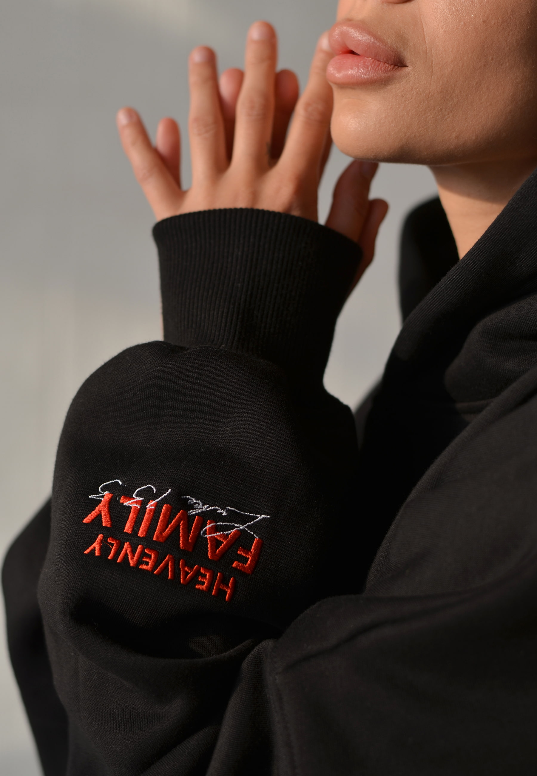 black christian hoodie