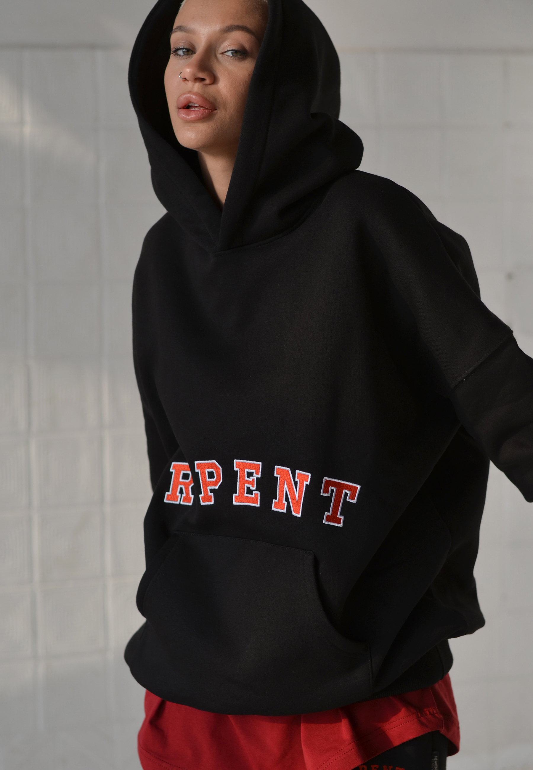 black christian hoodie