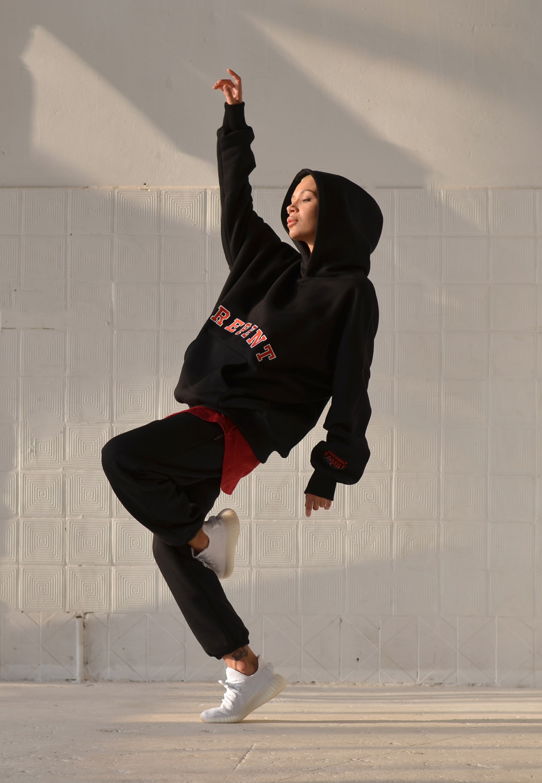 black christian hoodie